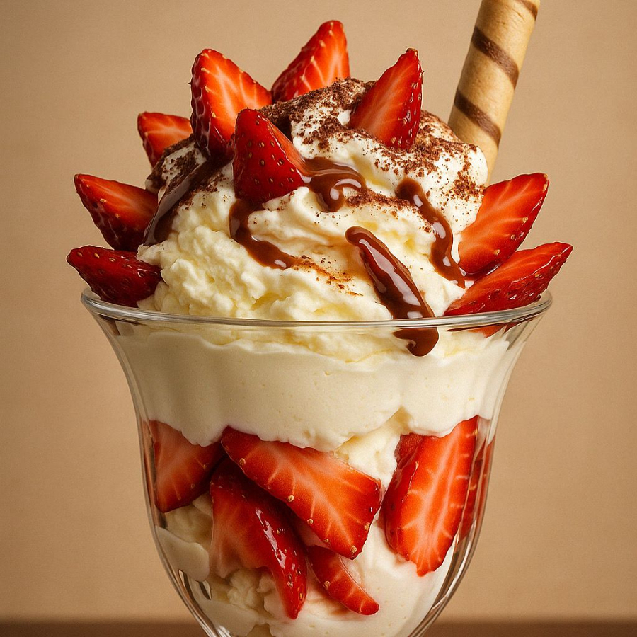 Fresas con Crema