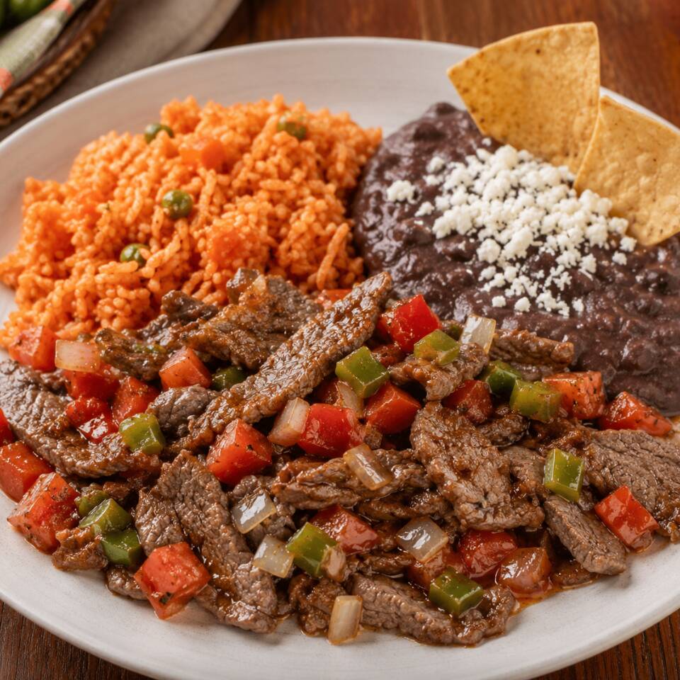 Fajitas a la Mexicana
