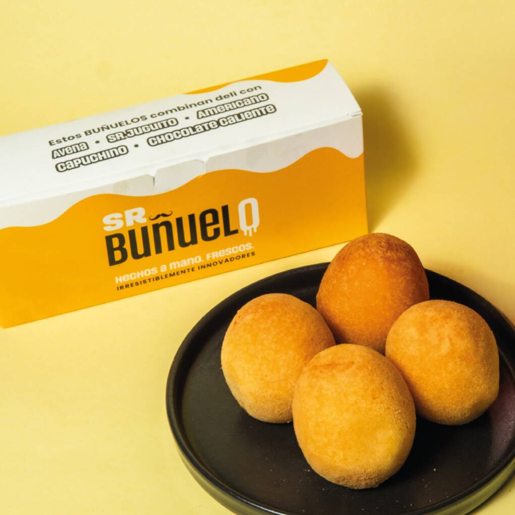 Caja X 4 Buñuelos Tradicionales