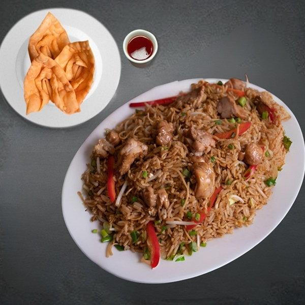 Aeropuerto de Pollo + Wantan Frito ( 3 Unid)