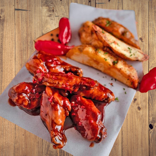 Alitas BBQ Picante