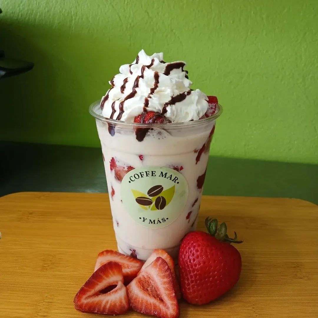 Fresas con crema
