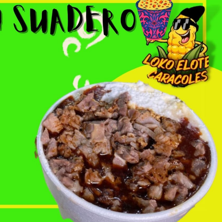 Esquites con Suadero