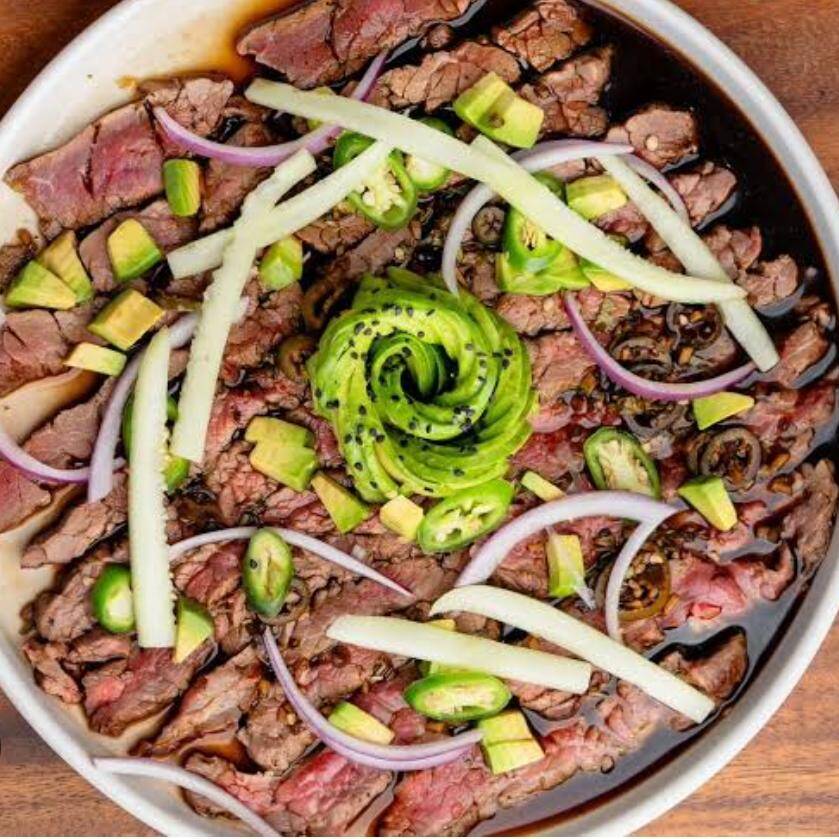 Aguachile de Arrachera