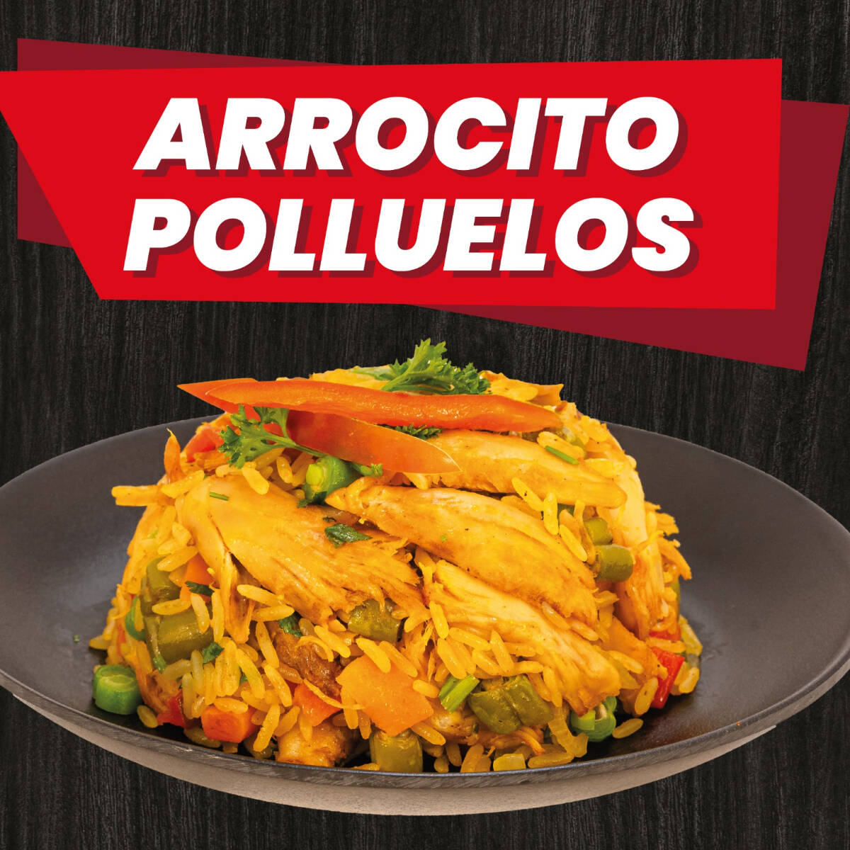 1 Orden de arroz con Pollo