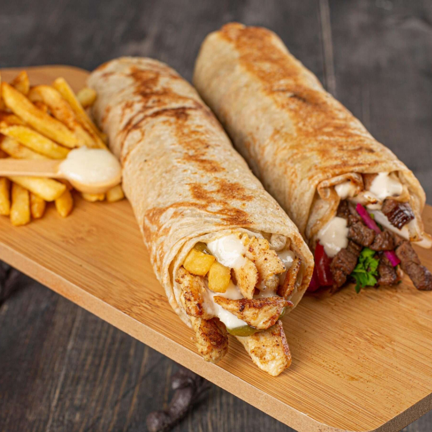 Combo Dúo Mixto + 2 Papas + 2 Bebidas 250ml