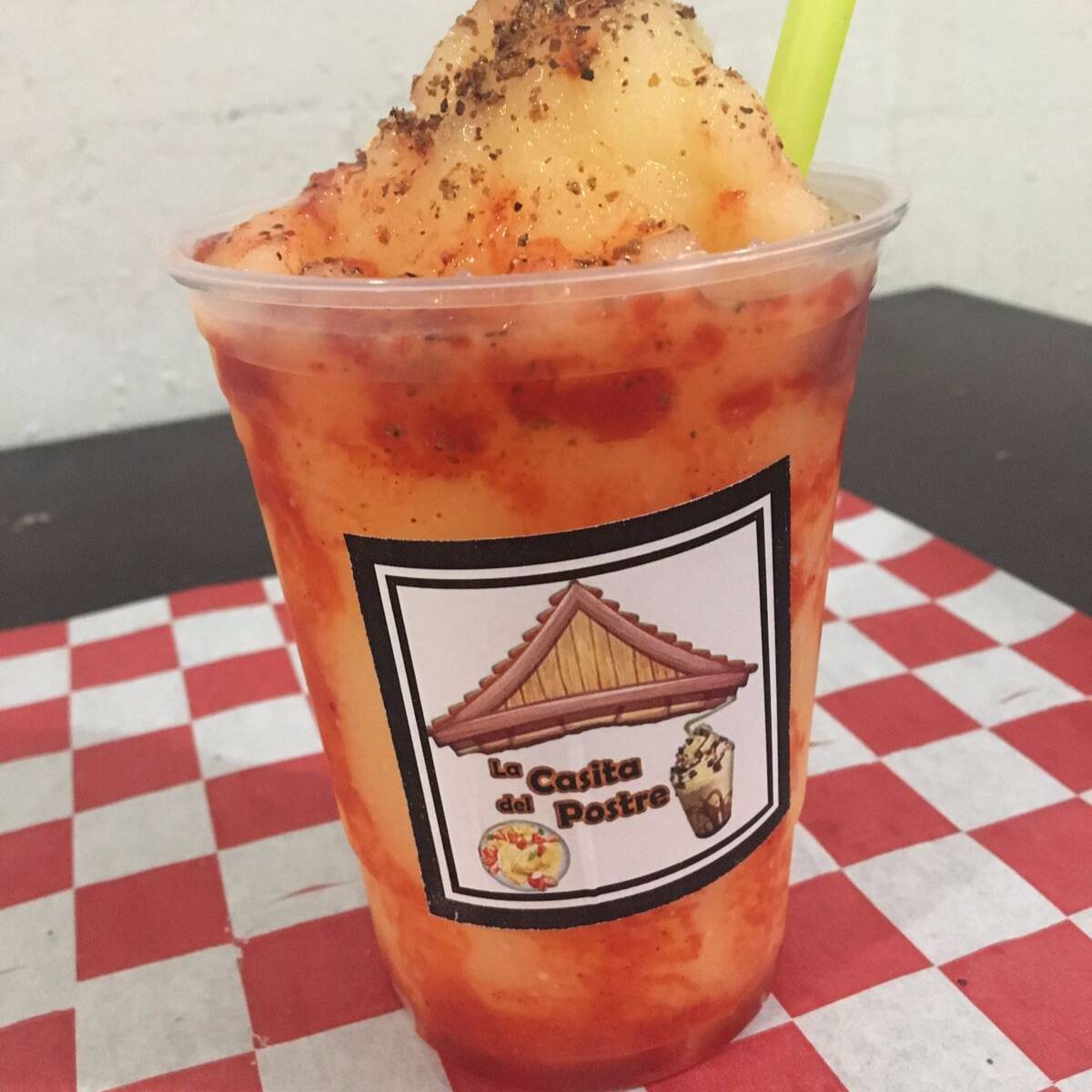Chamoyada de mango 16 oz