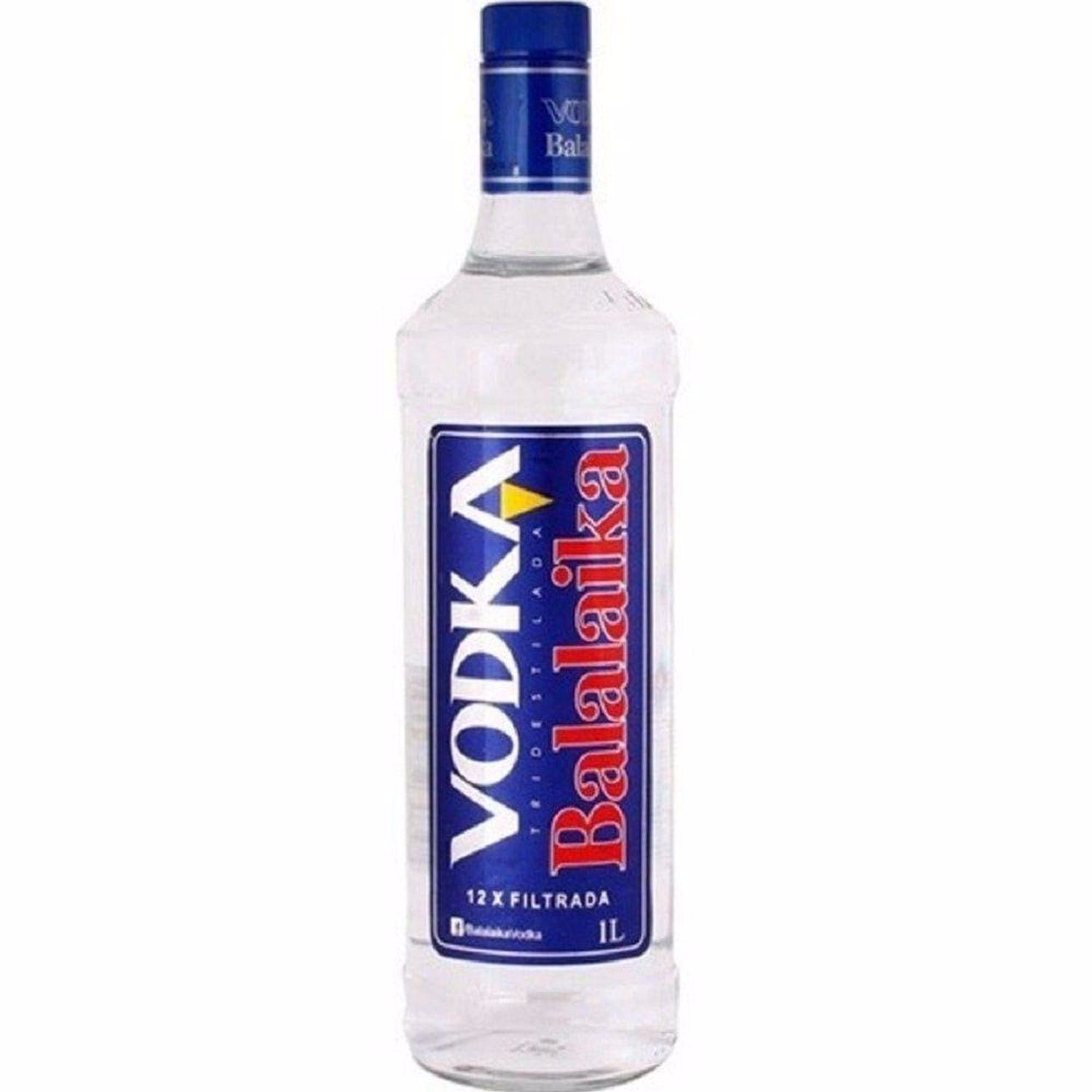 Garrafa de vodka 1L