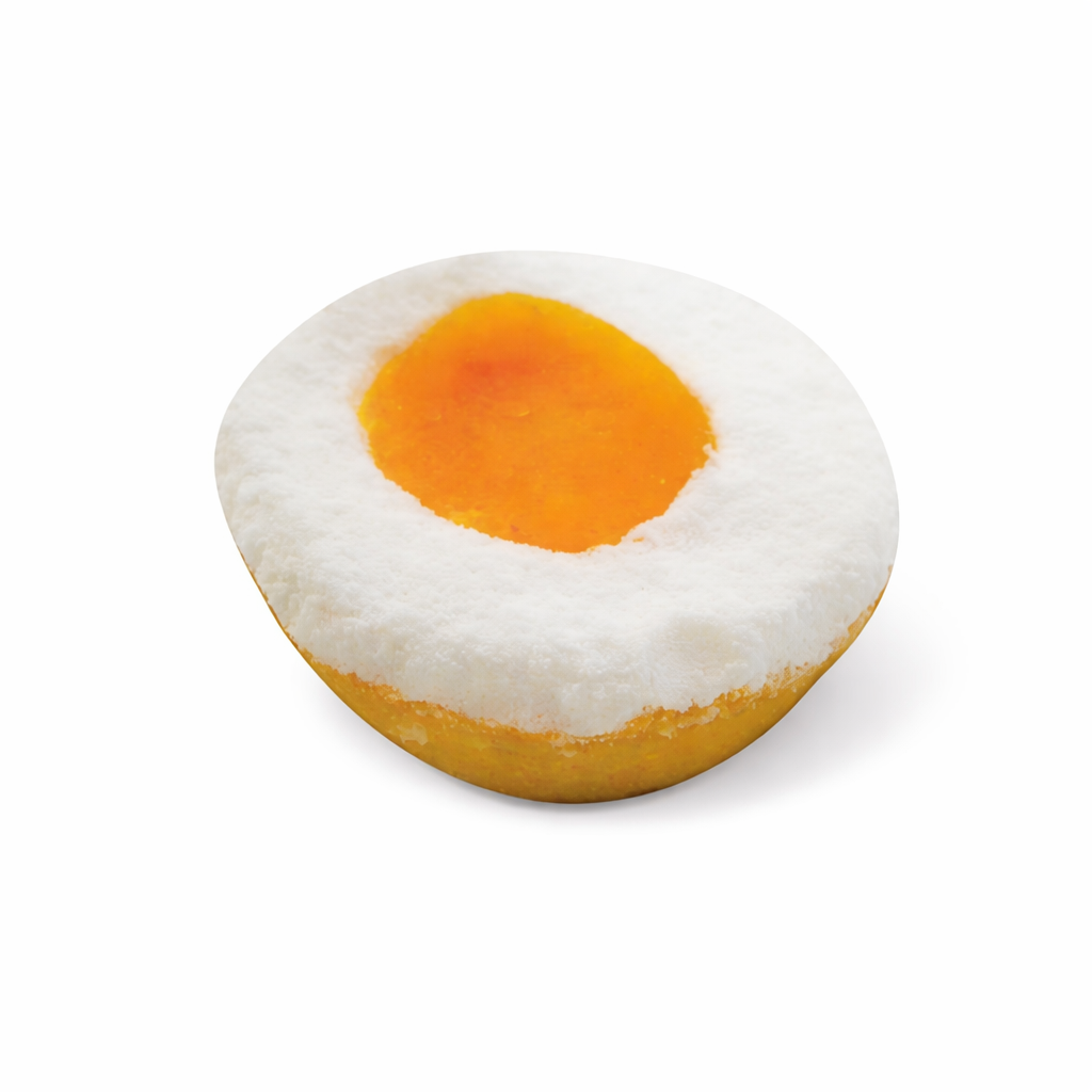 Vendido por unidade. Produto feito a base de gema de ovo, damasco, farinha, manteiga e açúcar. Sabor equilibrado e marcante. Contém Glúten e Lactose.