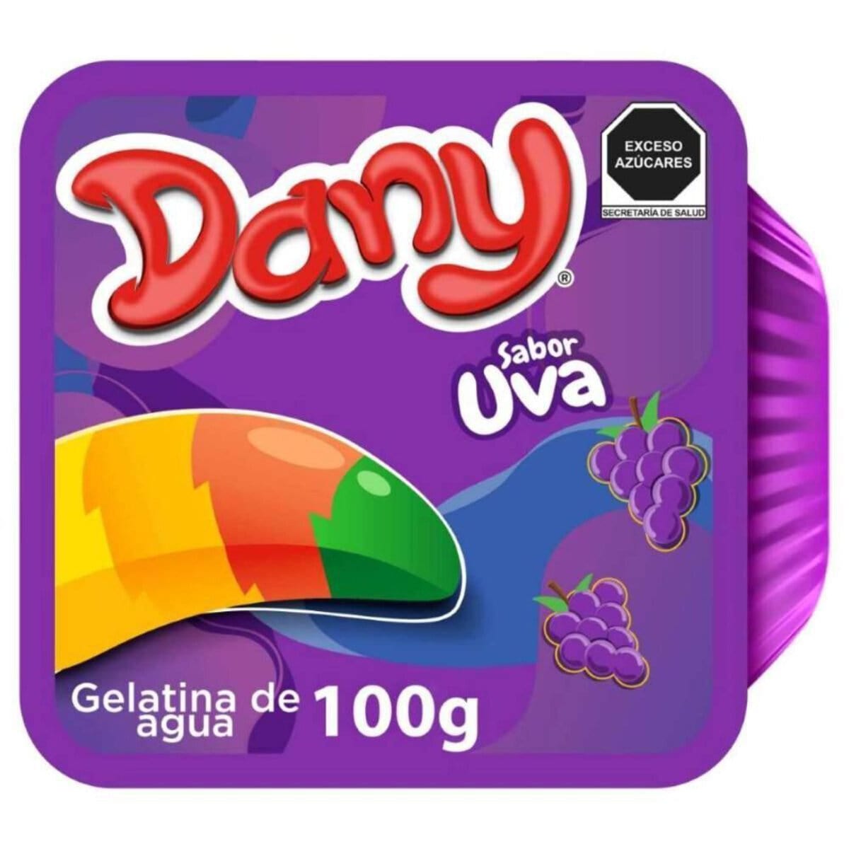 Gelatina Dany Uva 125g