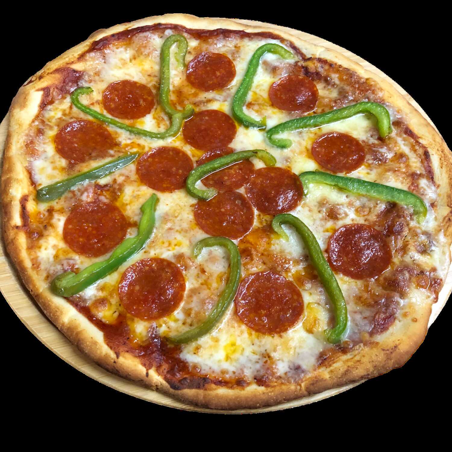 Pizza Grande Morron y Pepperoni