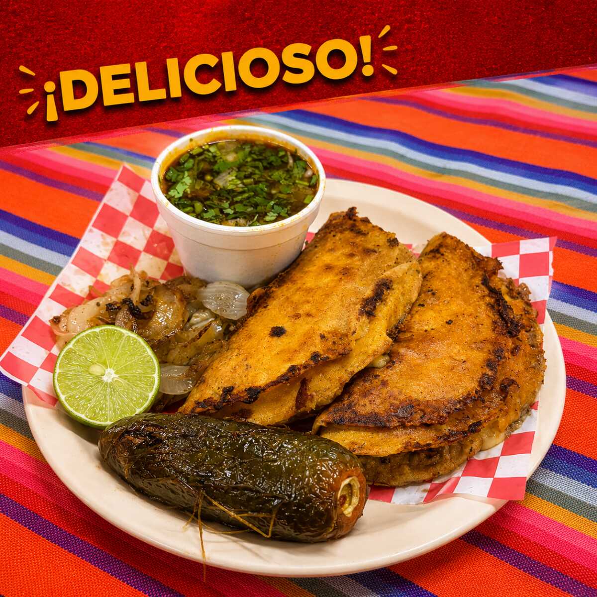 Tacos de Maíz Natural (2 Pzas)