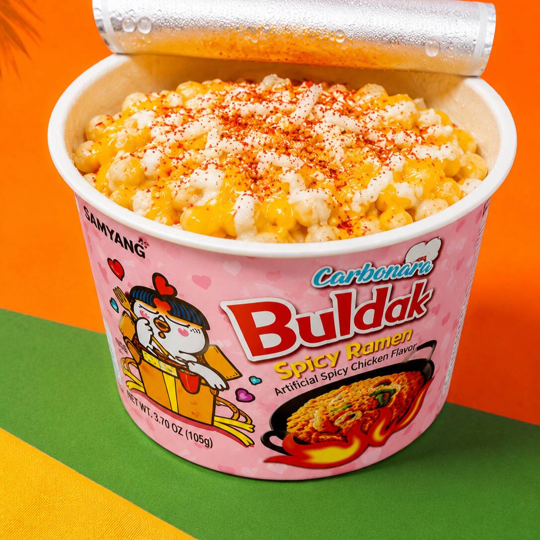 Buldak con Elote