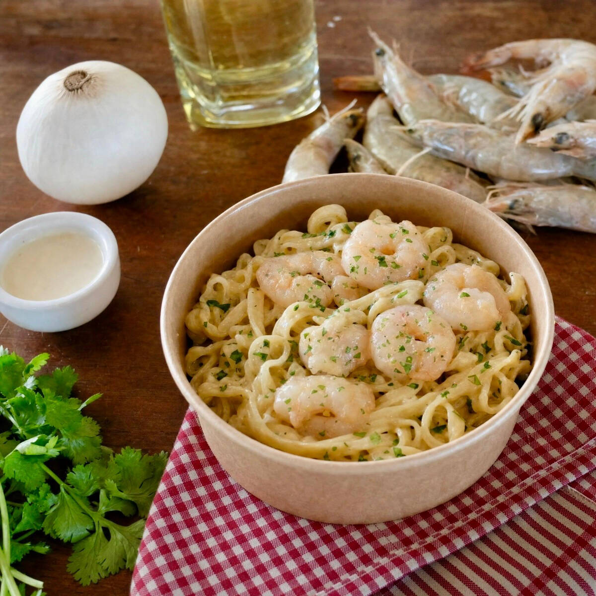 Pasta Gamberi Imperatori