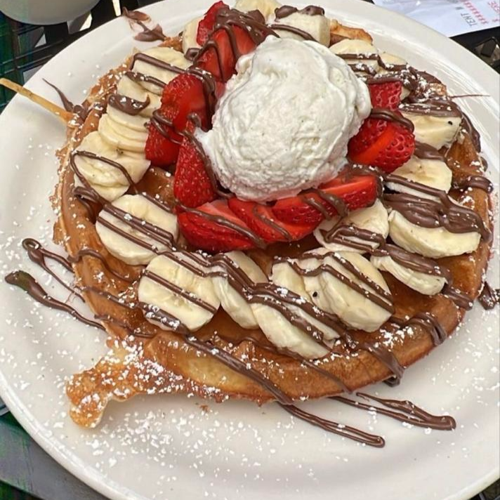 Waffle Dulce Creacion