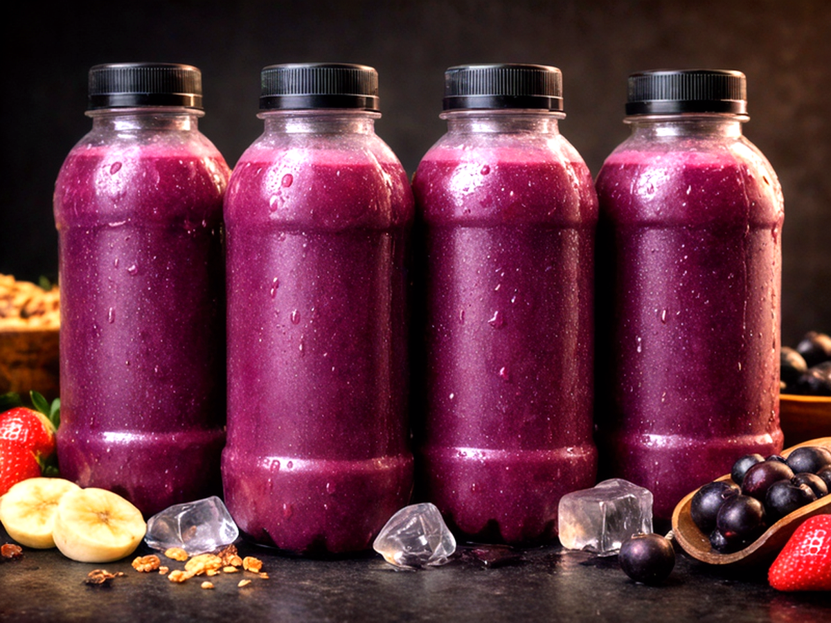 L A Açai Na Garrafa