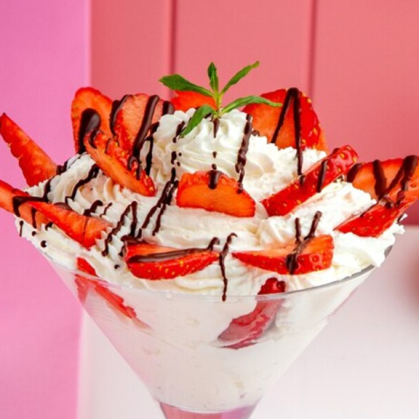 Fresas con Crema