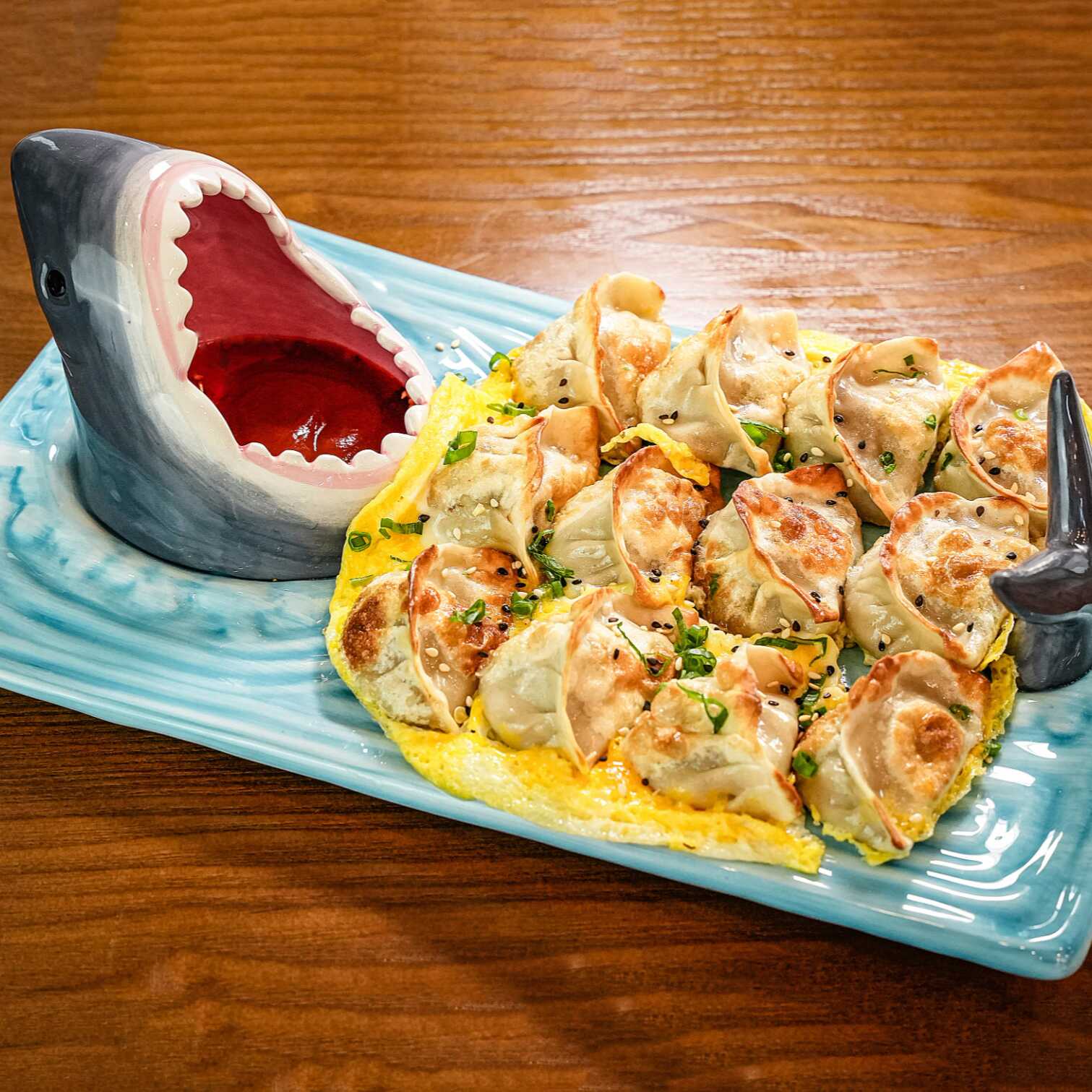 Gyozas de Cerdo y Cebollin 12Pzas