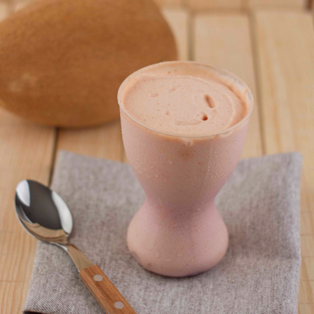Copa Rellena de Helado de Mamey