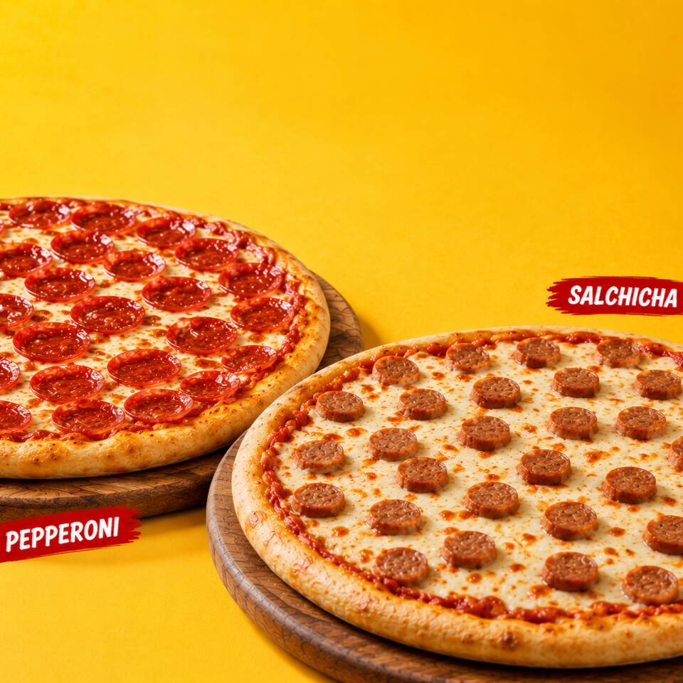 Combo pizzas clasicas