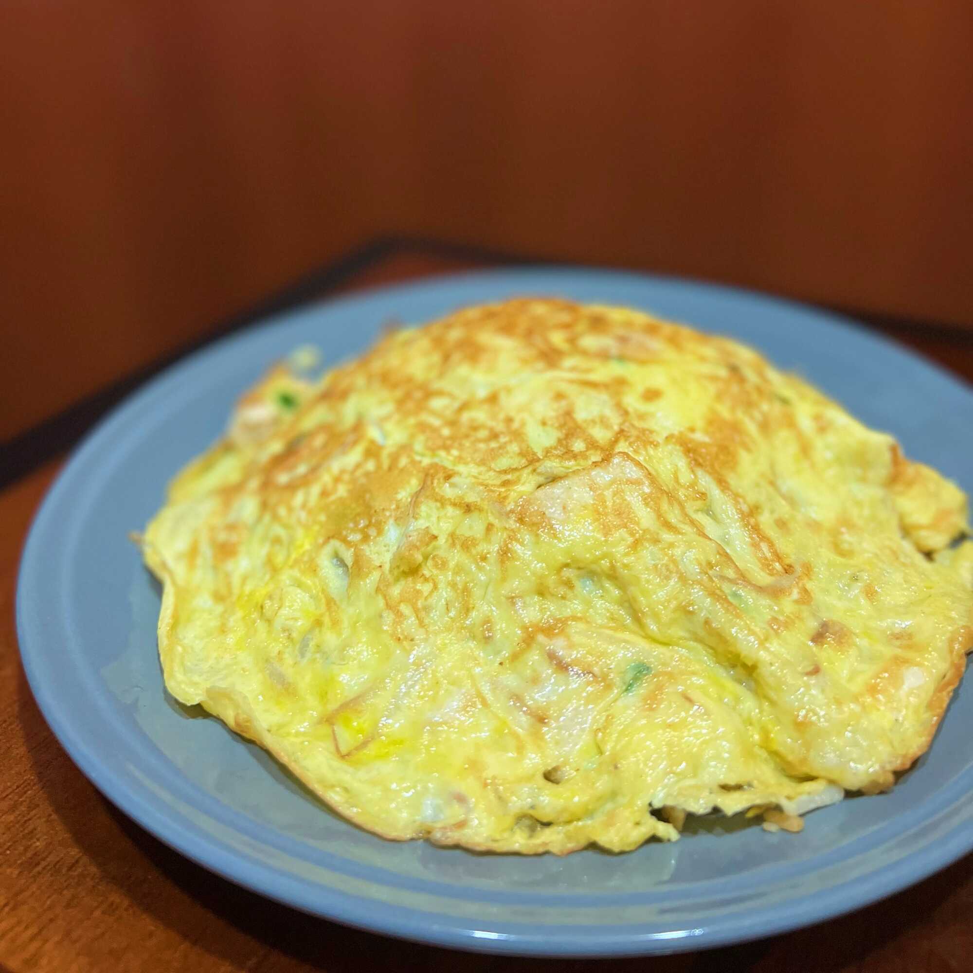 Tortilla con Pollo y Chaufa