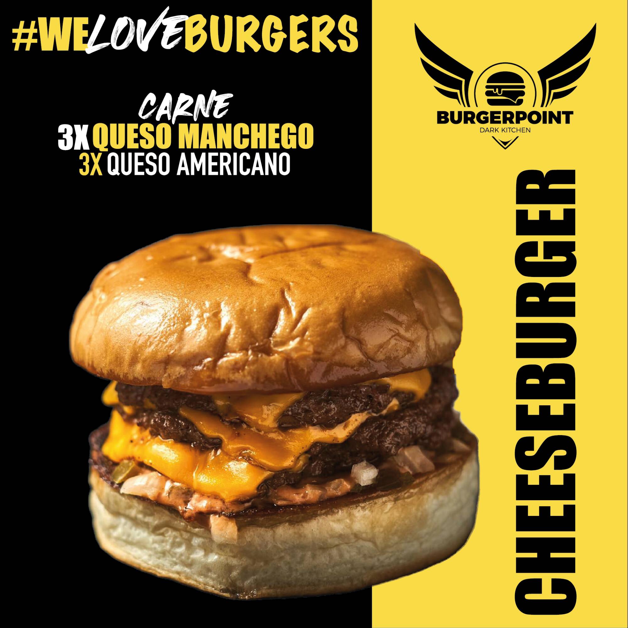 Hamburguesa Cheeseburger