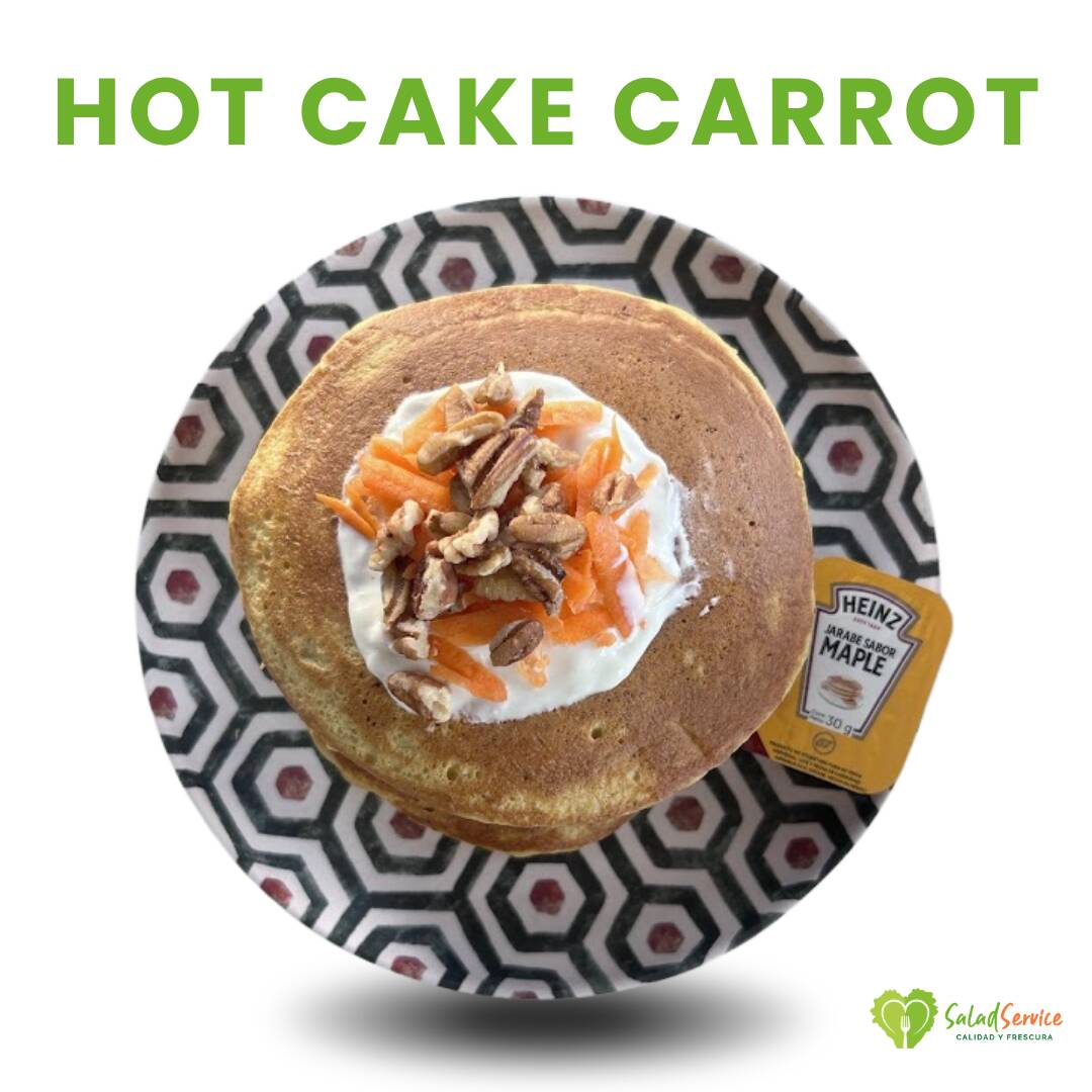 Hot cakes carrot cake
