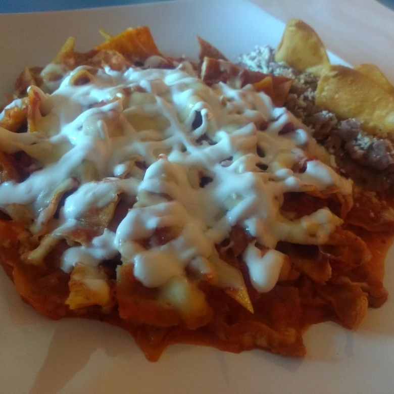 2 ordenes de CHILAQUILES