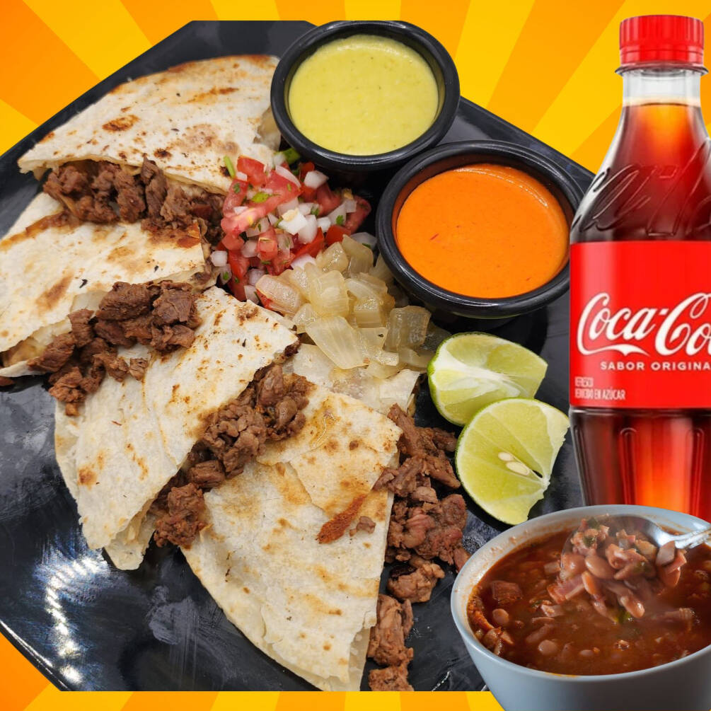 🧀🥤 Combo Gringa Asada