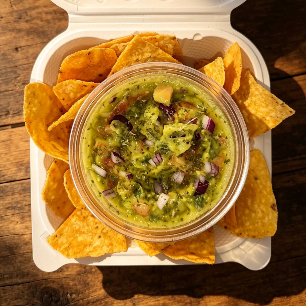 Guacamole con Totopos