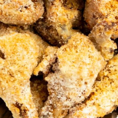 Alitas Miel Mostaza/Parmesano