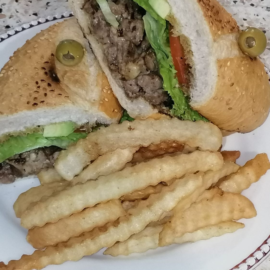 Combo - Pepito de Arrachera + Aros de Cebolla