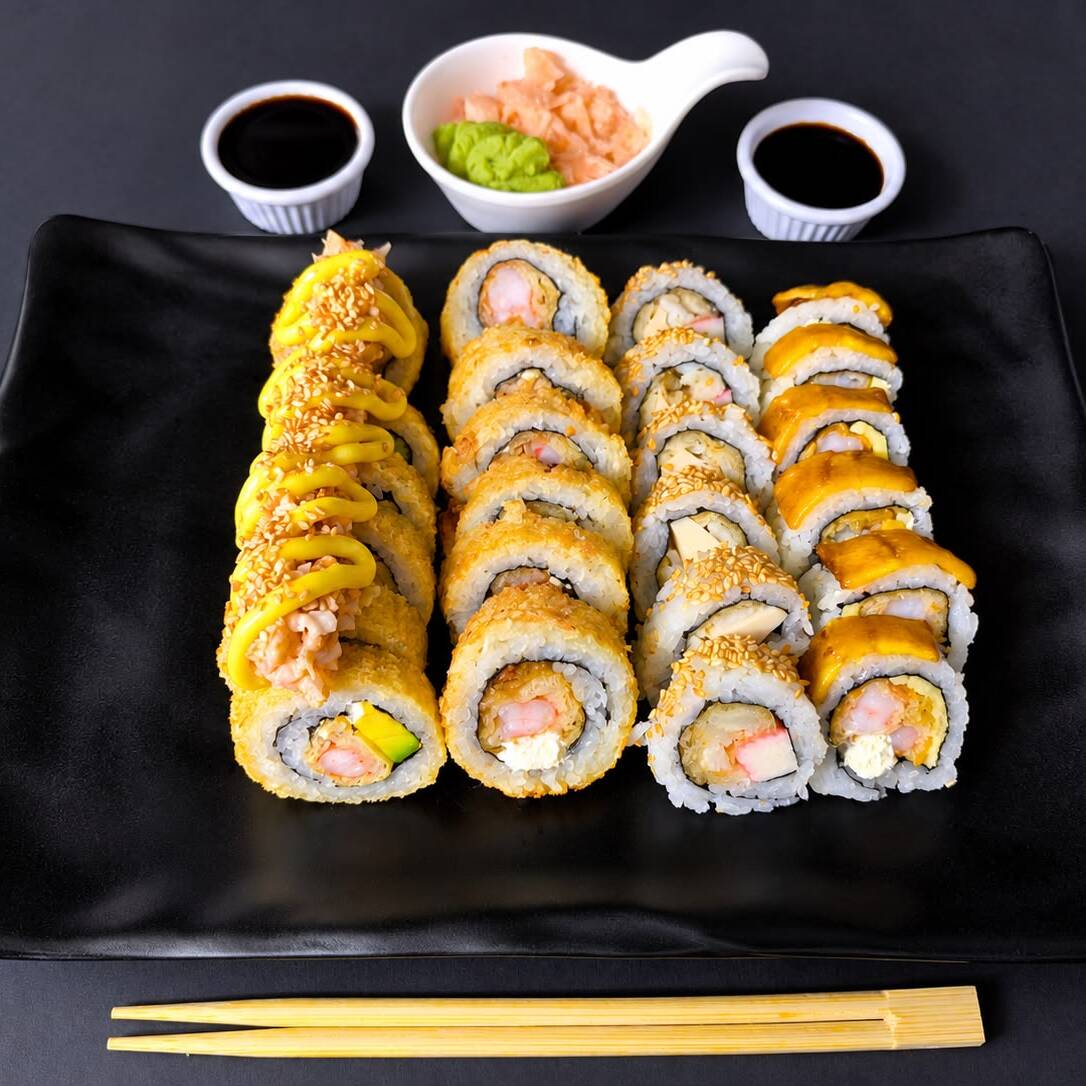 Mitad y Mitad Tempura