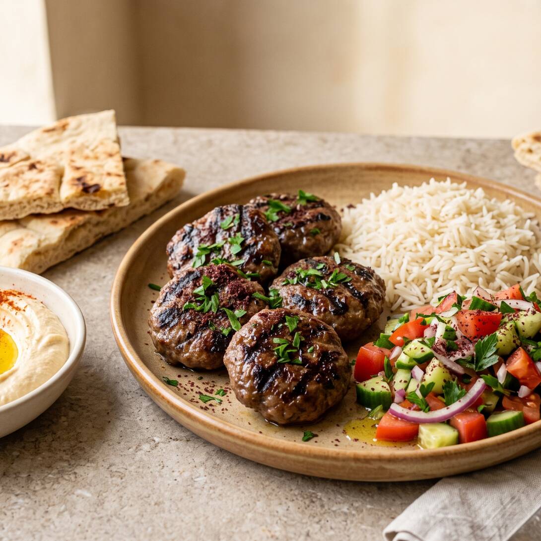 KOFTA SHISH KEBAB (5 PZAS)