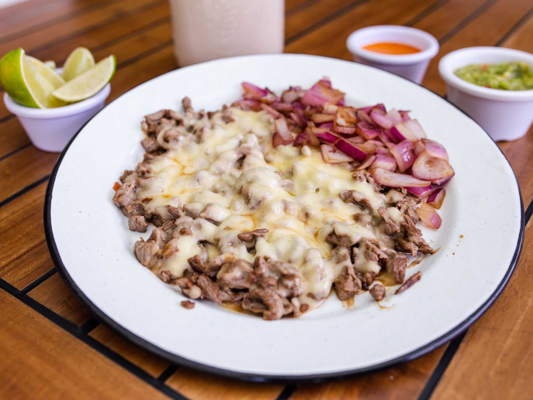 250 Gramos Arrachera con Queso