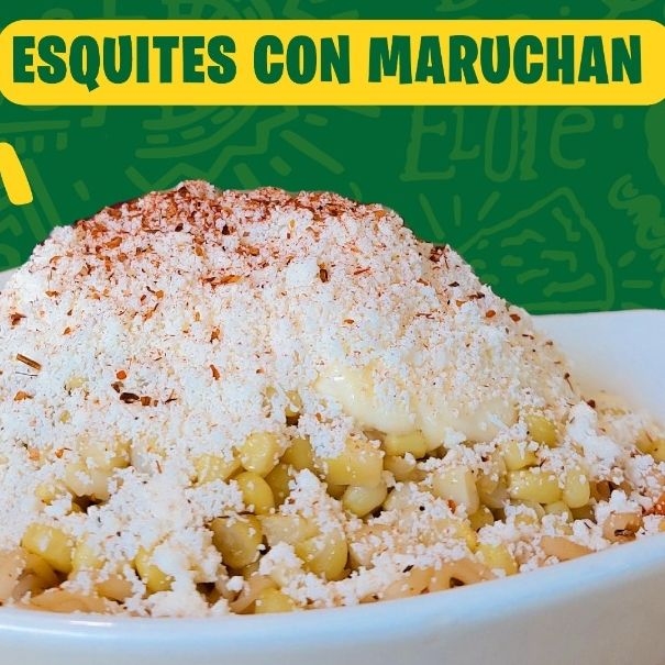 Esquite con Maruchan