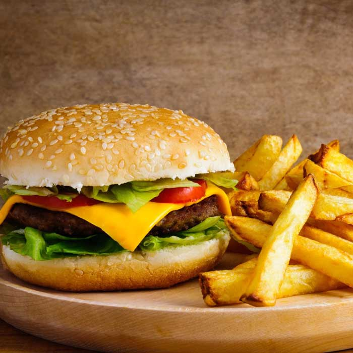 HAMBURGUESA SENCILLA