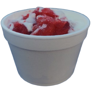 Fresas con crema 1/2 l