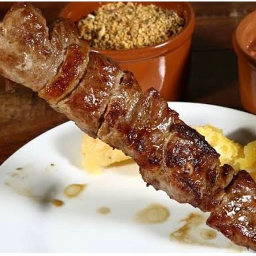 Espeto de churrasco.