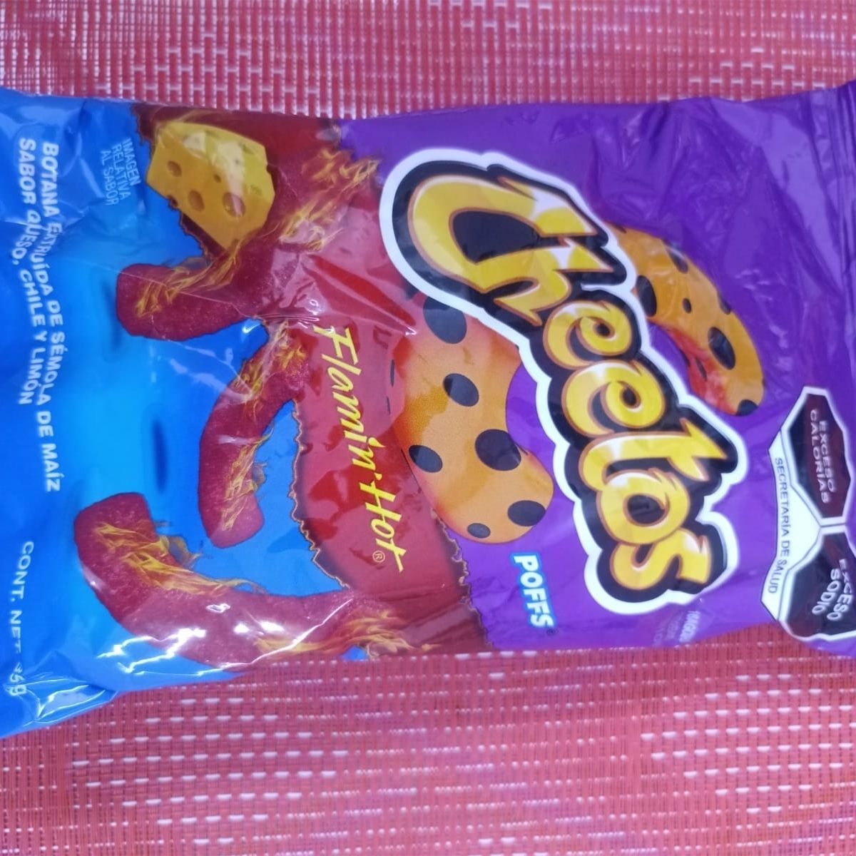 Cheetos Poffs Falimg Hot