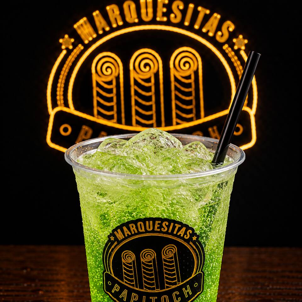 Soda Italiana Sabor a Manzana Verde