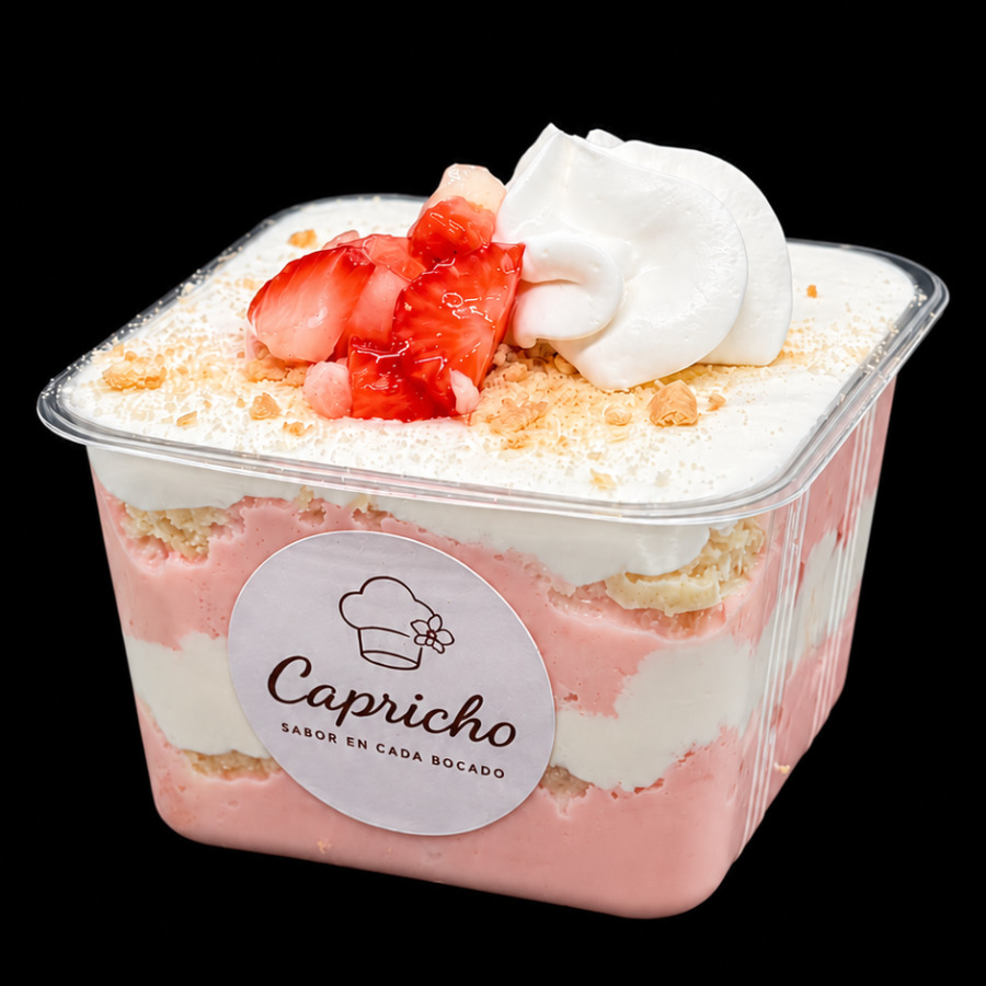 Fresas con crema