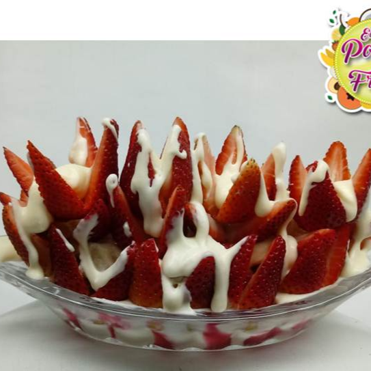 Fresas con Crema grandes