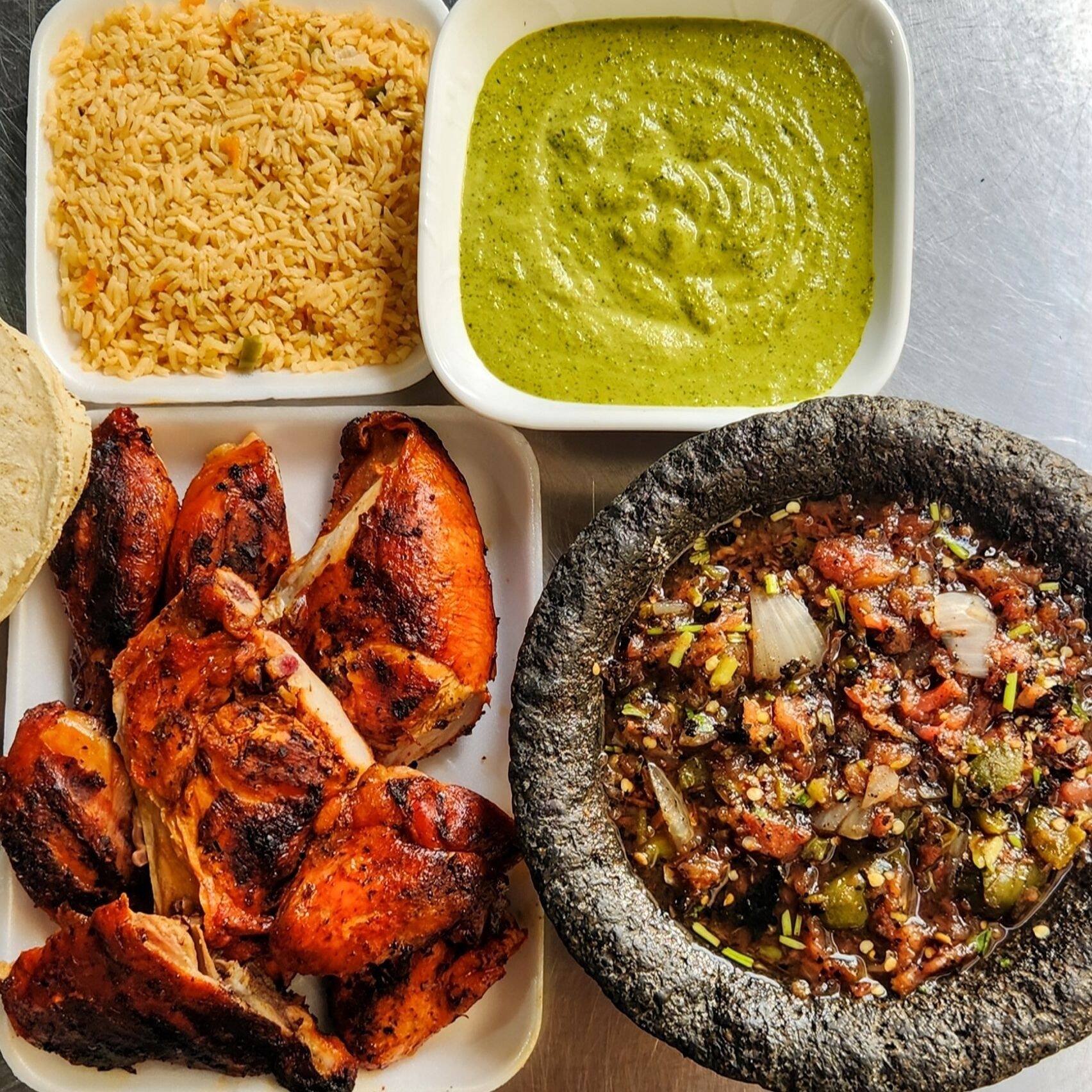 Pollo Entero ( Asado al carbon)