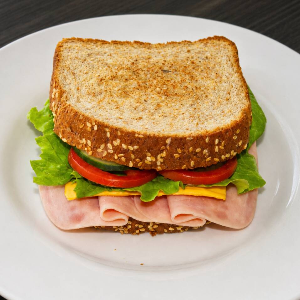 Sándwich Clásico de Jamón