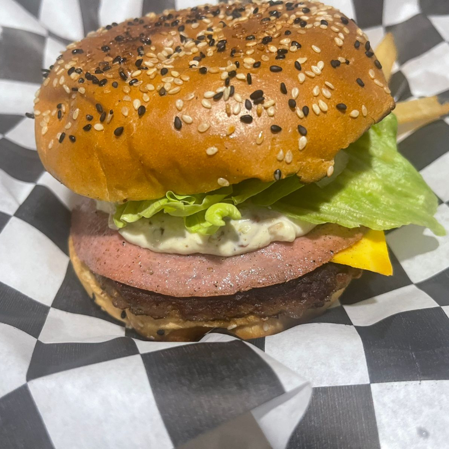 Hamburguesa Cremosita con papas