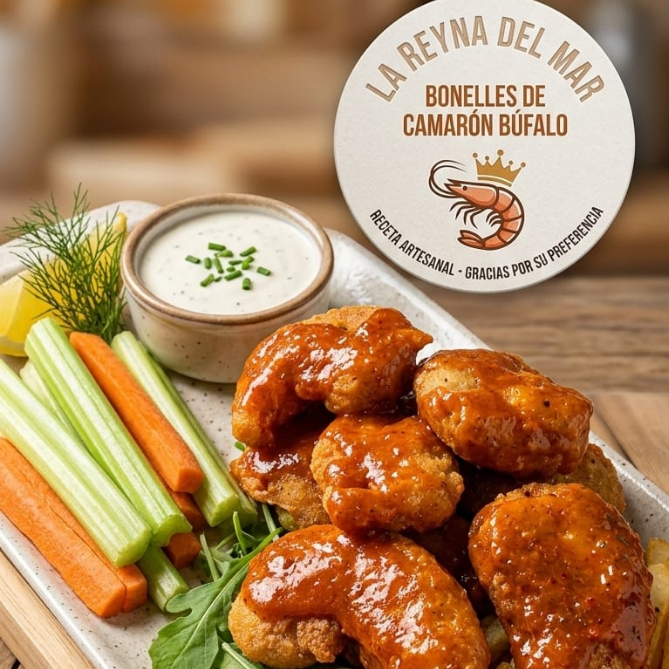 Boneless De Camaròn Buffalo