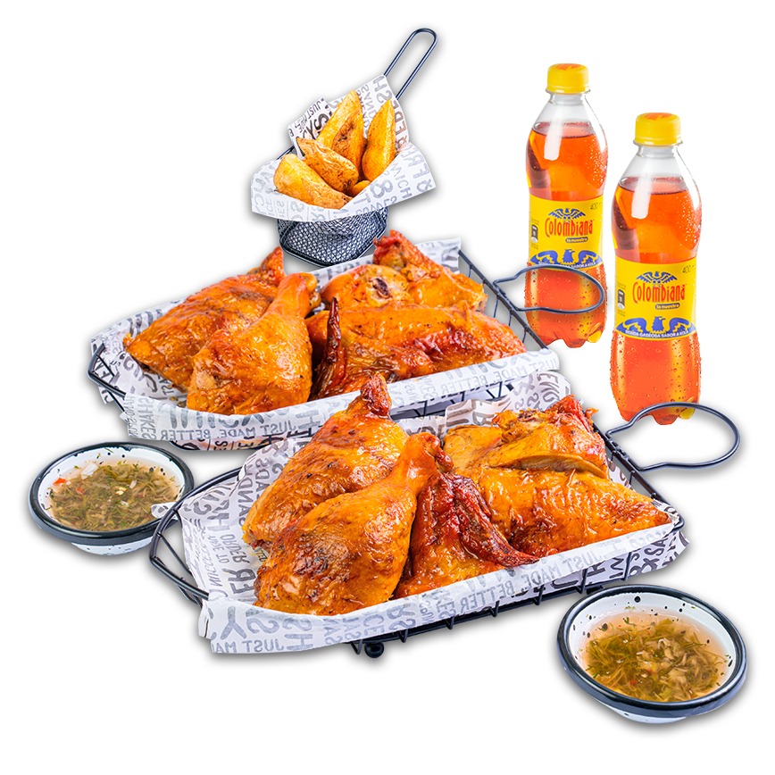COMBO POLLO ASADO OFERTA