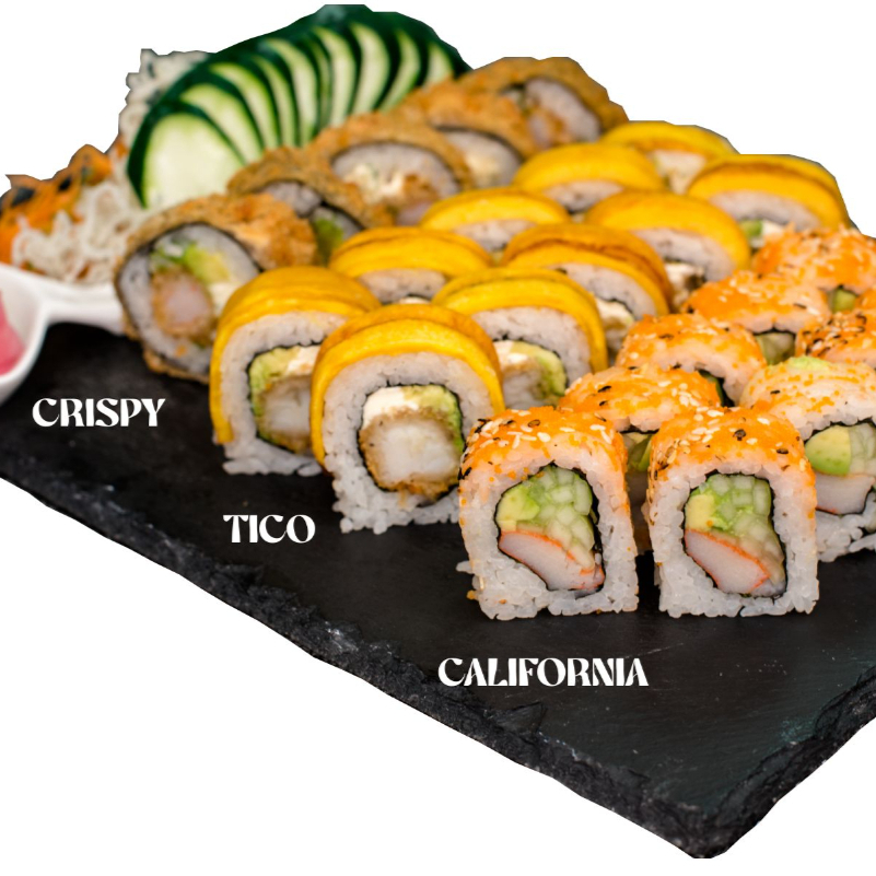 25 Piezas de Sushi