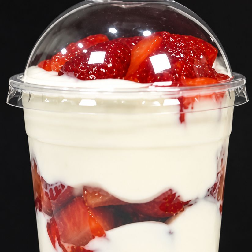 FRESAS CON CREMA